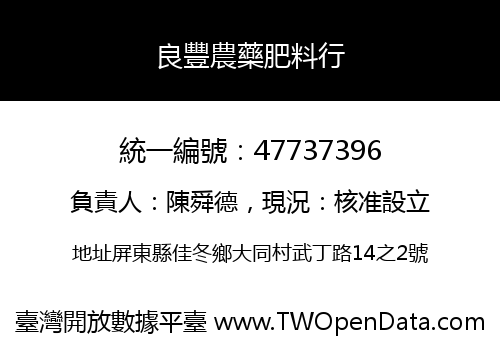 良豐農藥肥料行