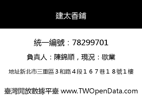 建太香鋪
