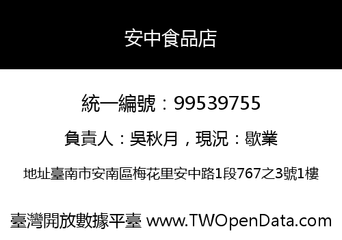 安中食品店