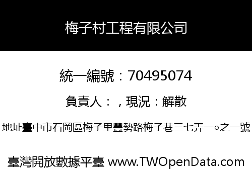 梅子村工程有限公司