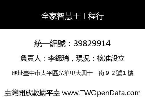 全家智慧王工程行