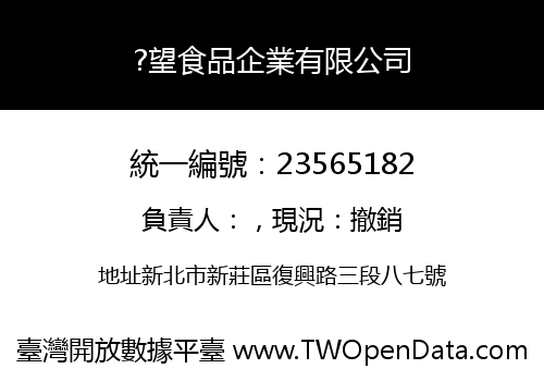 ?望食品企業有限公司