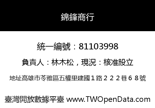 錦鋒商行