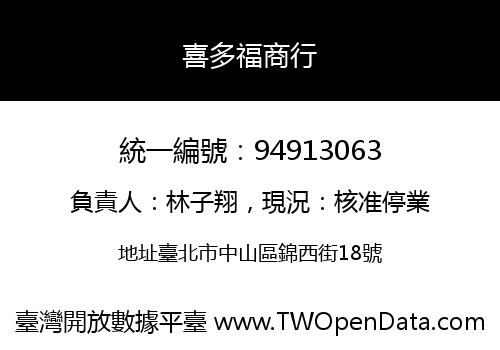 喜多福商行