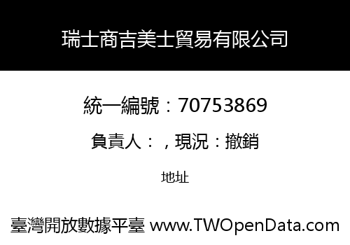 瑞士商吉美士貿易有限公司