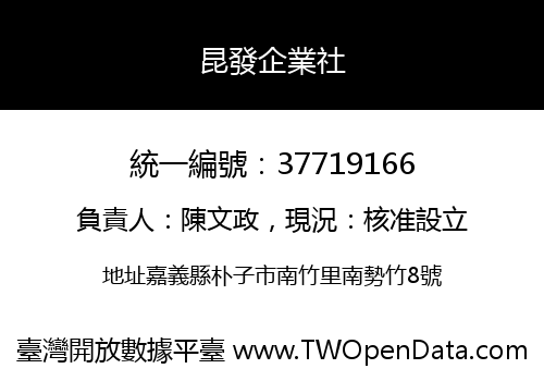 昆發企業社