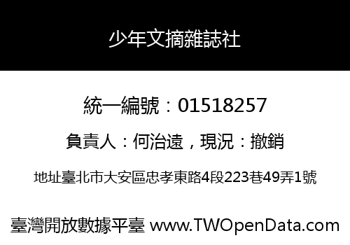 少年文摘雜誌社
