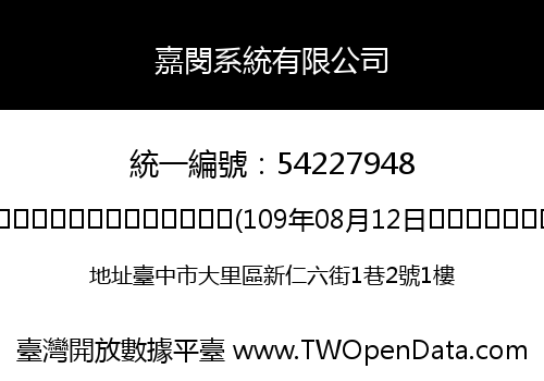 嘉閔系統有限公司