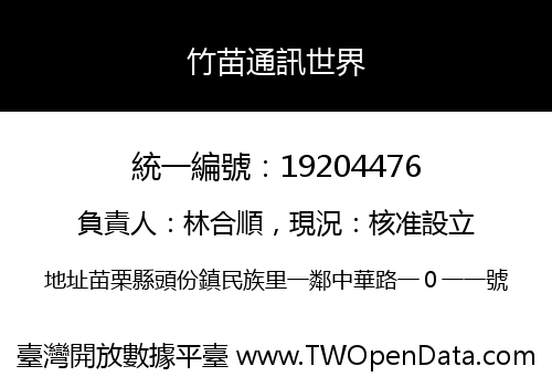 竹苗通訊世界