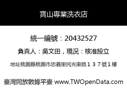 寶山專業洗衣店