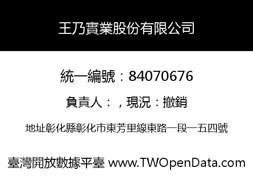 王乃實業股份有限公司