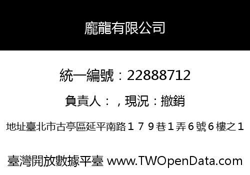 龐龍有限公司