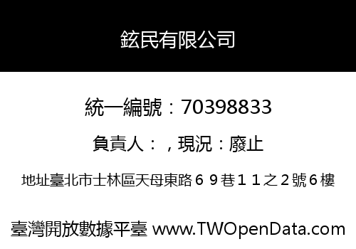 鉉民有限公司