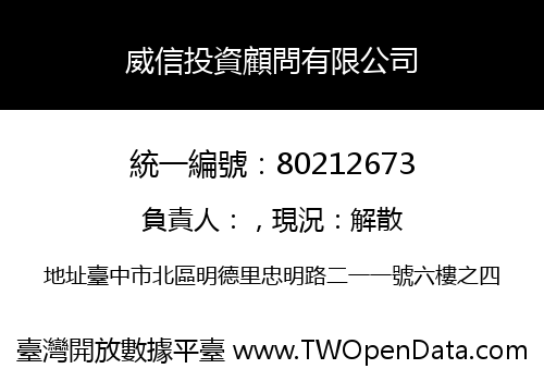 威信投資顧問有限公司