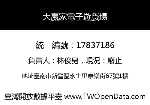 大嬴家電子遊戲場