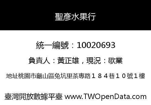 聖彥水果行