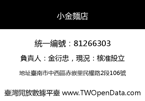 小金麵店