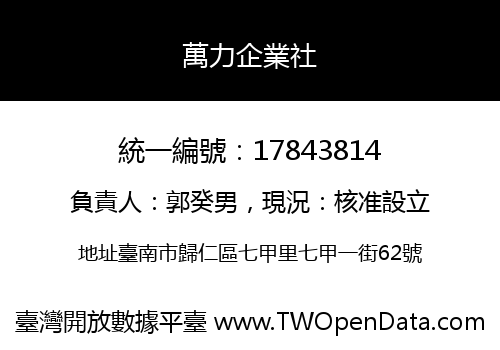 萬力企業社