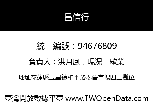 昌信行