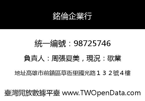 銘倫企業行