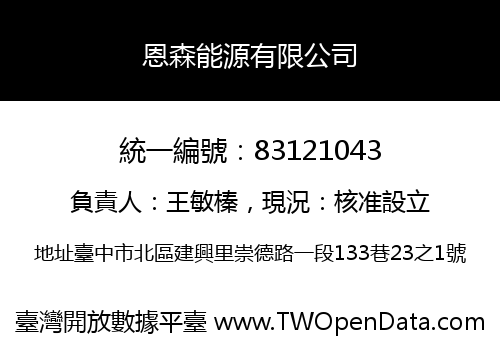 恩森能源有限公司