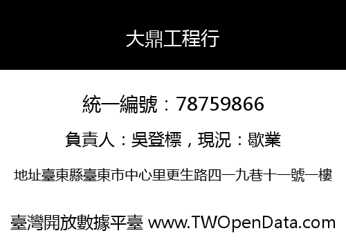 大鼎工程行