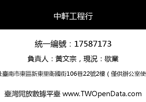 中軒工程行