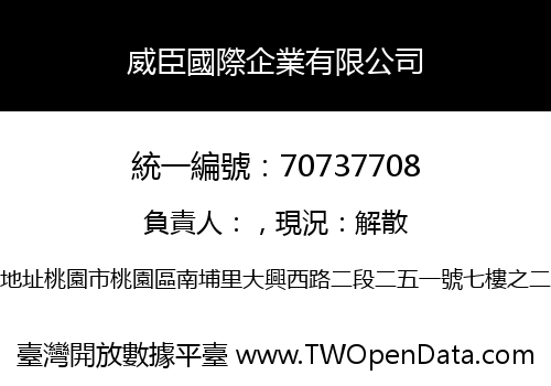 威臣國際企業有限公司