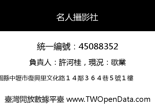 名人攝影社