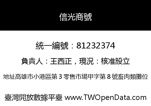 信光商號