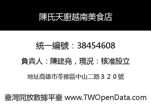 陳氏天廚越南美食店