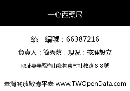 一心西藥局