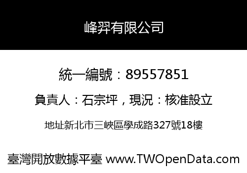 峰羿有限公司