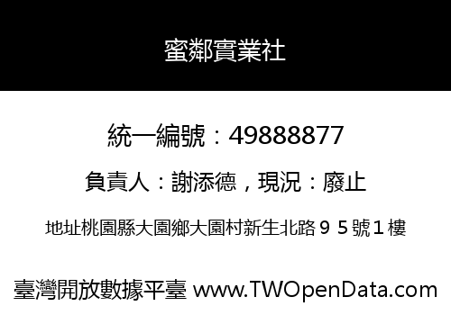 蜜鄰實業社
