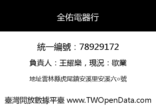 全佑電器行