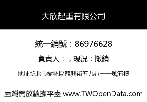 大欣起重有限公司