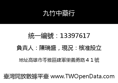 九竹中藥行