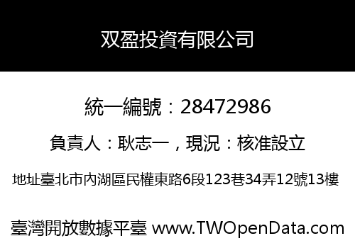 双盈投資有限公司