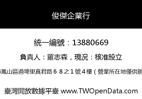 俊傑企業行