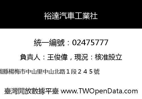 裕達汽車工業社