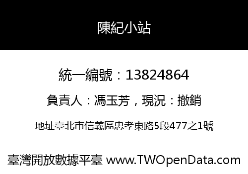 陳紀小站