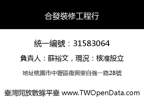 合發裝修工程行