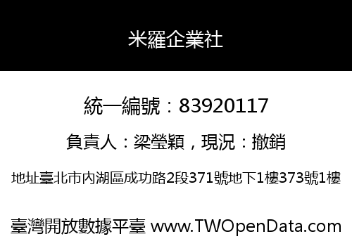 米羅企業社