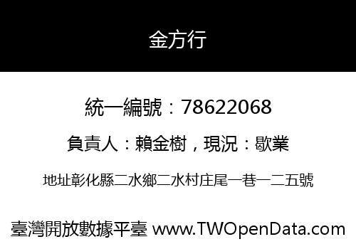 金方行