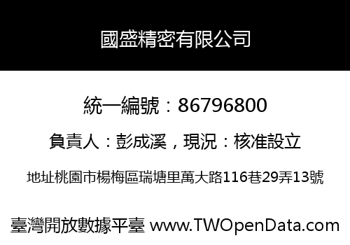 國盛精密有限公司