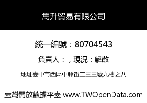 雋升貿易有限公司