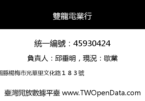 雙龍電業行