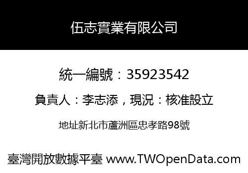 伍志實業有限公司