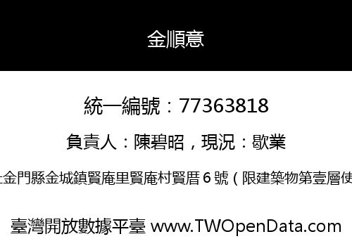 金順意