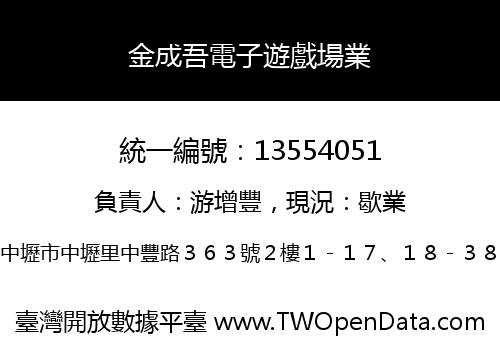 金成吾電子遊戲場業